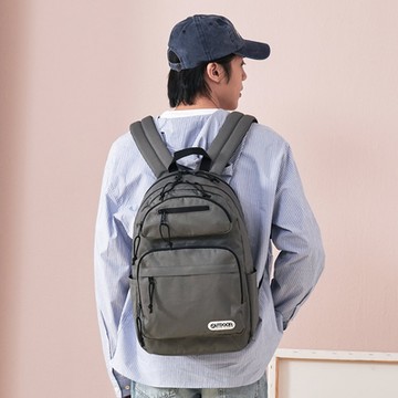 【OUTDOOR】慢活宣言-15.6吋電腦後背包-灰色 OD243117GY聖誕交換禮物