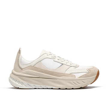 Clarks 微風跑系列- Zeph Run GO厚底運動休閒鞋(白色) CLM84874C-男