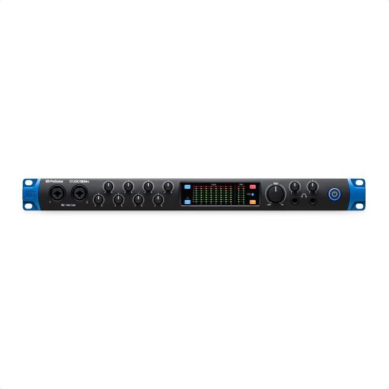 PreSonus Studio 1824c オーディオ MIDIインターフェース 24Bit 192kHz 18入力 18出力USB-C互換