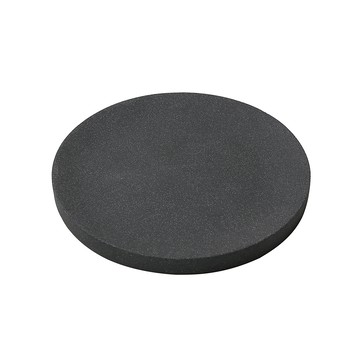 【日本ideaco】砂岩圓形置物托盤-L-多色可選-沙黑