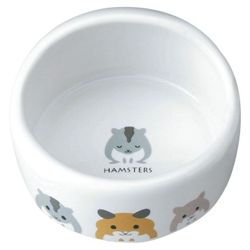 MARUKAN 陶瓷加高鼠食碗  1入