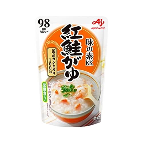 味の素KK おかゆ 白がゆ250g、玉子がゆ250g、小豆がゆ250g、梅がゆ250g、紅鮭がゆ250g  各1個セット