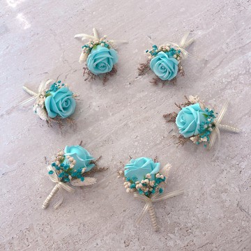 伴郎胸花 永生胸花/香皂胸花/婚禮胸花/活動胸花