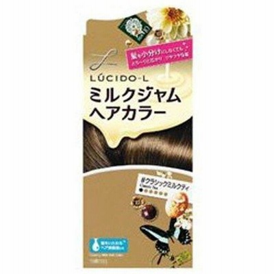 マンダムルシードエル ミルクジャムヘアカラー #クラシックミルクティ