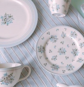 限時下殺68折｜丹麥GreenGate Nicoline beige 餐盤25.3cm