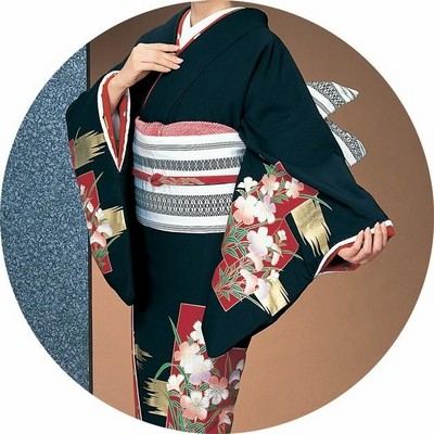 振袖 小高い 裾引き 着物 日本舞踊 大衆演劇