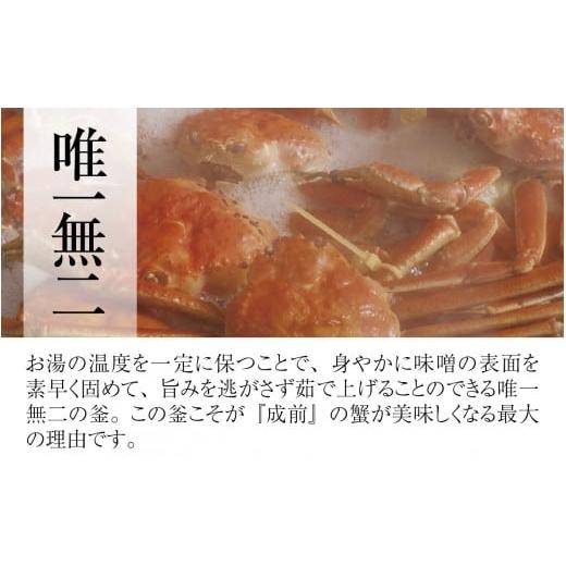 ふるさと納税 福井県 福井市 美味しさ直送！ 越前がに（800g〜900g）×1杯 捌き…