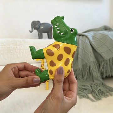 新上架👉拼接玩具 野生動物拼插組裝模型 拆裝玩具 交換禮物 送朋友禮物