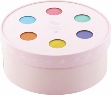 【基本量】圓筒盒18cm／簡約幸福｛粉紅色｝/ 80個
