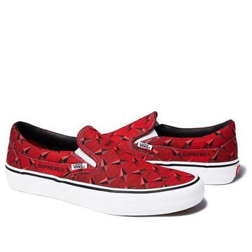 Slip on supreme vans sales