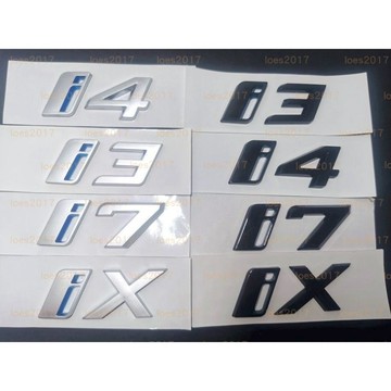 黑色 改裝 IX i4 i7 BMW M標 M 車標 尾標 字標 字母 字母標 貼標 後標 電車 電動車 BEV 黑化