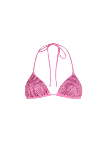 MC2 Saint Barth Woman Triangle Top Swimsuit Annabelle With Rhinestones