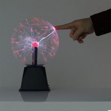靜電離子球 互動閃電效果 觸控感應 聲控燈 觸摸靜電球 魔術閃電球 等離子魔法小夜燈 創意療癒氛圍燈