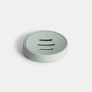 莫蘭迪綠素色肥皂盤