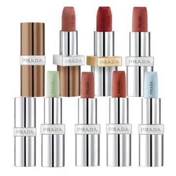 PRADA 潤唇膏/革紋極霧/柔霧系列麂皮摩卡限定版啞光唇膏3.8g任選1款(國際航空版)-W
