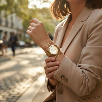 CITIZEN 星辰錶 LADYS 簡約光動能 時尚腕錶 女錶 手錶-31.5mm玫瑰金色 EW2623-70P