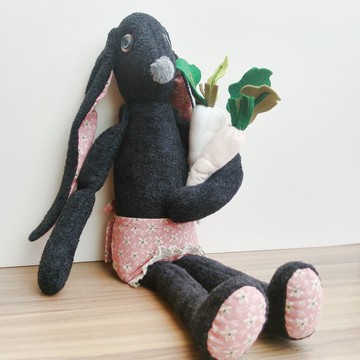 黑兔媽媽超賢慧