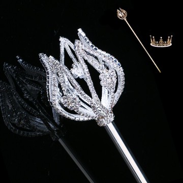 魔法棒皇冠公主權杖手杖女生禮物女孩演出天使道具玩具兒童仙女棒