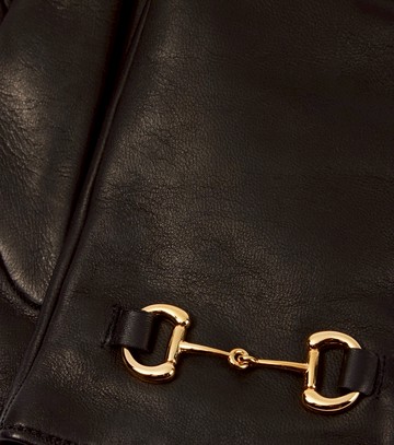 Gucci Horsebit leather gloves
