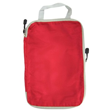 FANCY LIFE 行李壓縮收納包 節省50%空間  小款  紅色