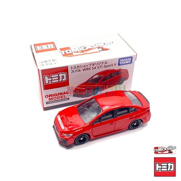 『 單位日貨 』  日本正版 TOMICA 多美 SHOP 專賣店限定 速霸陸 WRX S4 STI Sport #