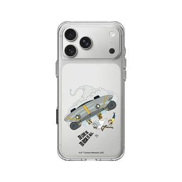 iPhone 17 Pro Max Clear Case（相機按鈕） 透明 - 瑞克和莫蒂 Rick and Morty - 瑞克和莫蒂不惜一切代價