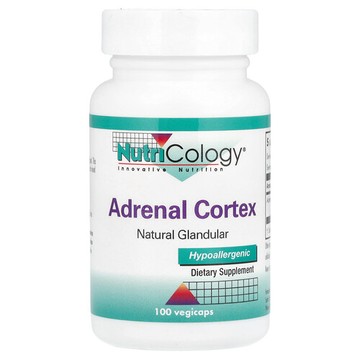 Nutricology, 腎上腺皮質，天然腺體，100 粒素食膠囊