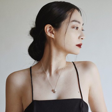 Root necklace 溶化雕塑墜鍊