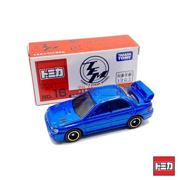 『 單位日貨 』TOMICA 多美 TEM博 Subaru 速霸陸 WRX TypeRA STi NO.16 日本正版