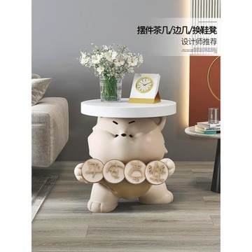 招財貓茶幾落地擺件客廳電視柜沙發旁裝飾品床頭柜喬遷生日禮物
