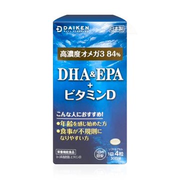 【大研生醫】日本大研頂級魚油軟膠囊 120粒/盒