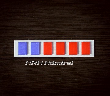 軍銜徽章軍官海軍 |星球大戰帝國軍官軍團徽章