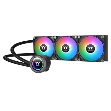Thermaltake 曜越 TH360 V2 ARGB Sync 主板連動 水冷散熱器-360mm  CL-W362-PL12SW-A  黑色  1個