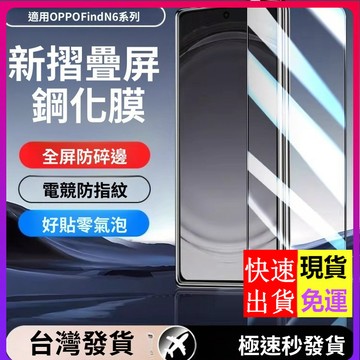 德國進口★防爆全屏覆蓋剛化玻璃貼 高清抗藍光 OPPO Find N6 Find N5 Find N3 手機熒幕保護貼膜