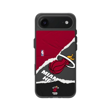 iPhone Air Clear (相機按鈕) 酷墨灰 - NBA - 熱血系列-邁阿密熱火 Miami Heats - Sweat and Tears