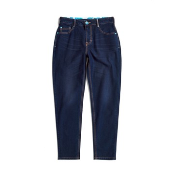 EDWIN｜JERSEYS｜女裝｜冰河玉永久涼感丹寧錐形迦績褲