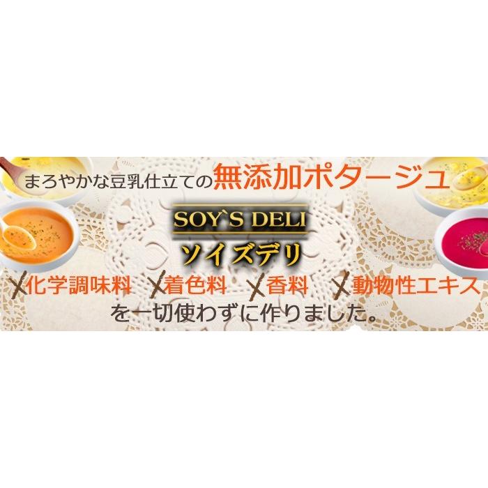 ソイズデリ 豆乳で仕上げた北海道産かぼちゃのポタージュスープ1箱（3食入）  インスタントスープ