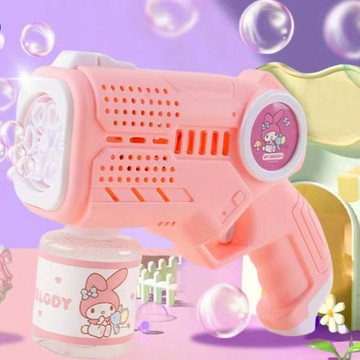 Sanrio 三麗鷗 兒童玩具泡泡槍  1個  粉色