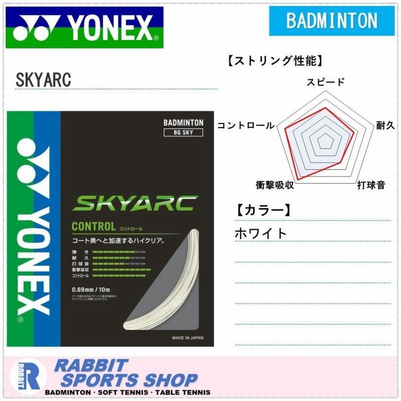 Amazon | ヨネックス YONEX バドミントンガット・ストリング