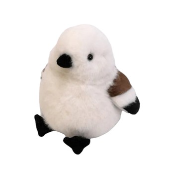 日本 長尾山雀絨毛玩偶 約12x12.5x15.5cm (JN713-092)