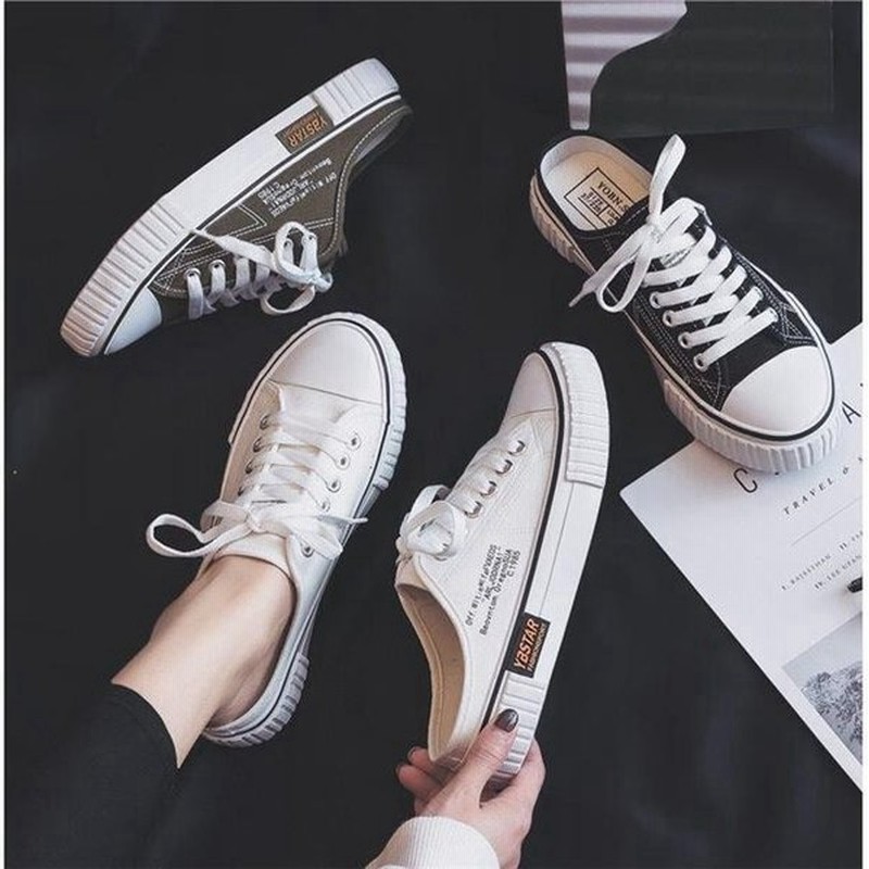 サンダル レディース 履きやすい 婦人靴 かかとなし スニーカー サボ ローカット スリッポン クロッグ キャンバス ぺたんこ フラットシューズ バブーシュ 通販 Lineポイント最大0 5 Get Lineショッピング