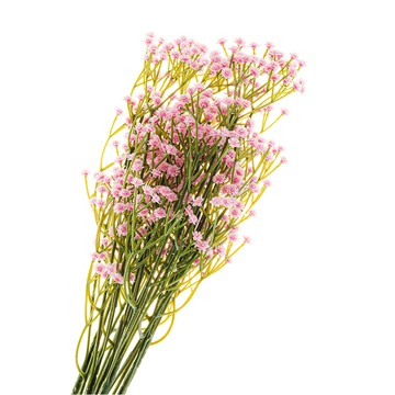 【dayneeds】仿真花藝-滿天星(8色可選)(5支/入)粉色