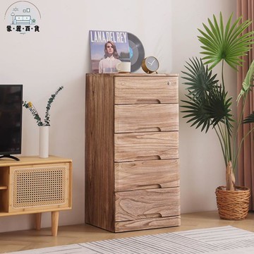 免運 公司貨 附發票 五斗櫃 床頭櫃 純實木夾縫櫃 抽屜櫃 儲物櫃 25/30/40/50cm抽屜式收納櫃炭烤新中式五斗櫃工廠現貨直銷 全館九折 售後保障 店長新品推薦 5m116