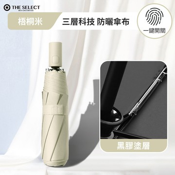 <絕版出清> 防曬擋雨兩用加大加固8骨摺疊自動傘 多色選