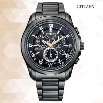 CITIZEN 星辰 GENTS 亞洲限定 光動能 碼錶計時 三眼 男錶 BL5547-89H 送禮 禮物 推薦