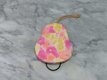 熊毛球 梨型鑰匙包【k181212】