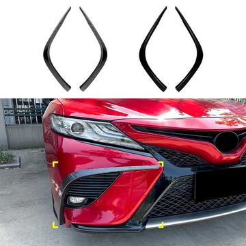 適用豐田凱美瑞八代 Camry 2018-2020 運動版前風刀外飾車貼改裝【尚宜汽配】