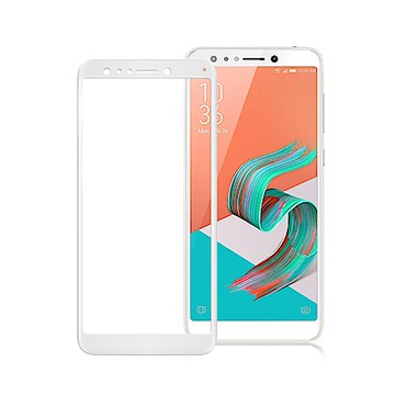 Xmart 華碩 ZenFone 5Q ZC600KL 超透滿版 2.5D 鋼化玻璃貼-白
