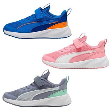 Puma 慢跑鞋 中童鞋 Flyer 3 AC+ PS 藍橘/粉白/灰綠【運動世界】40152707/40152709/40152711