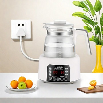 恒溫熱水壺嬰兒智能消毒壹體全玻璃嬰兒專用出口110V臺灣小家電用